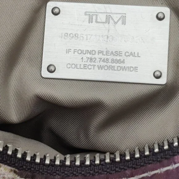 watercolor Tumi crossbody bag - Picture 4 of 6